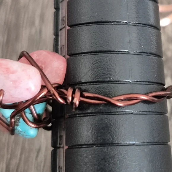 Handcrafted Copper/Vintage Copper Rings Set! - Picture 3 of 11